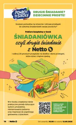 Netto - gazetka promocyjna Gazetka Spożywcza od czwartku 10.09 do soboty 12.09 - strona 14