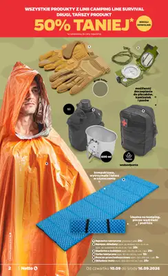 Netto - gazetka promocyjna Inspiracje tygodnia Survival od czwartku 10.09 do środy 16.09 - strona 2