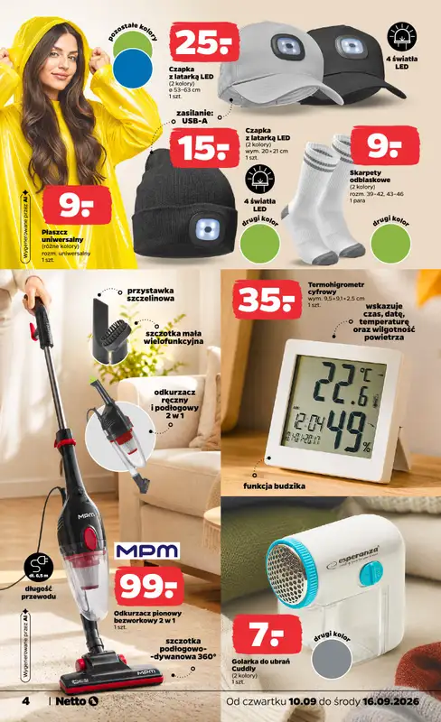 Netto - gazetka promocyjna Inspiracje tygodnia Survival od czwartku 10.09 do środy 16.09 - strona 4