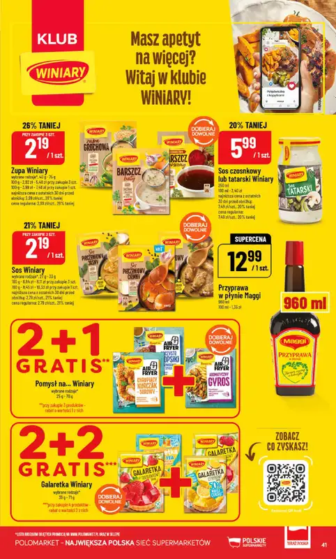 POLOmarket - gazetka promocyjna Gazetka od środy 09.09 do wtorku 15.09 - strona 41