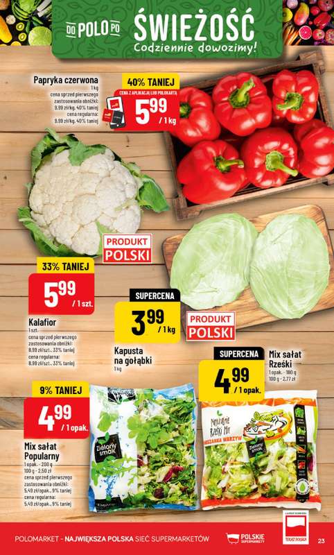 POLOmarket - gazetka promocyjna Gazetka od środy 09.09 do wtorku 15.09 - strona 23