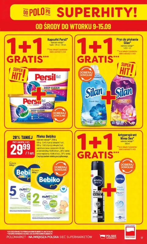 POLOmarket - gazetka promocyjna Gazetka od środy 09.09 do wtorku 15.09 - strona 17
