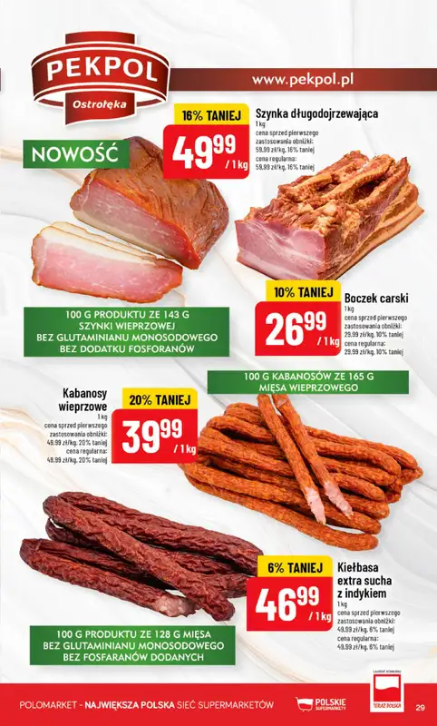 POLOmarket - gazetka promocyjna Gazetka od środy 09.09 do wtorku 15.09 - strona 29