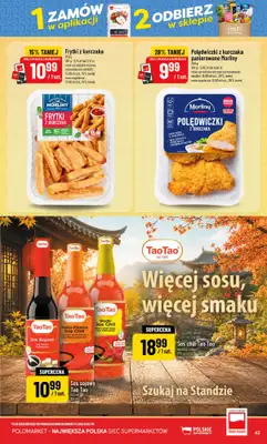 POLOmarket - gazetka promocyjna Gazetka od środy 09.09 do wtorku 15.09 - strona 43