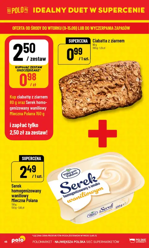 POLOmarket - gazetka promocyjna Gazetka od środy 09.09 do wtorku 15.09 - strona 48