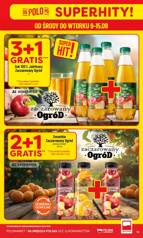 POLOmarket - gazetka promocyjna Gazetka od środy 09.09 do wtorku 15.09 - strona 19