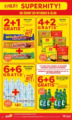 POLOmarket - gazetka promocyjna Gazetka od środy 09.09 do wtorku 15.09 - strona 16