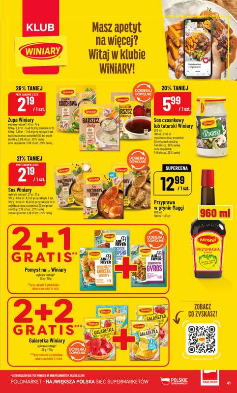 POLOmarket - gazetka promocyjna Gazetka od środy 09.09 do wtorku 15.09 - strona 41