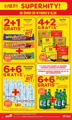POLOmarket - gazetka promocyjna Gazetka od środy 09.09 do wtorku 15.09 - strona 16