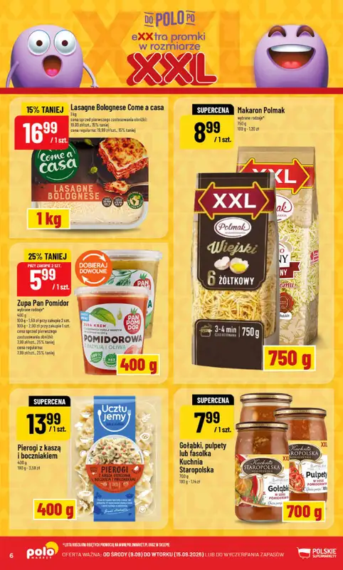 POLOmarket - gazetka promocyjna Gazetka od środy 09.09 do wtorku 15.09 - strona 6