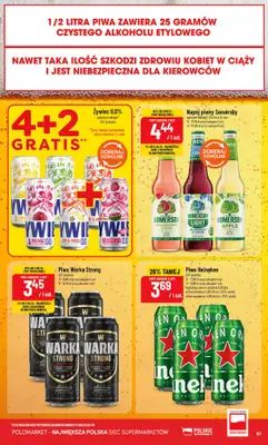 POLOmarket - gazetka promocyjna Gazetka od środy 09.09 do wtorku 15.09 - strona 61