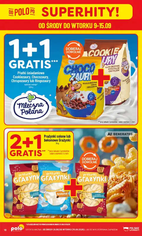 POLOmarket - gazetka promocyjna Gazetka od środy 09.09 do wtorku 15.09 - strona 18