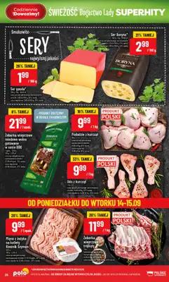POLOmarket - gazetka promocyjna Gazetka od środy 09.09 do wtorku 15.09 - strona 26