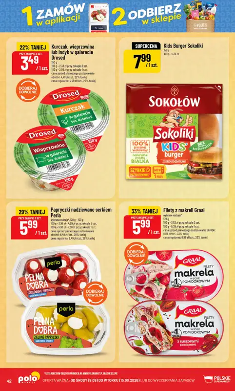 POLOmarket - gazetka promocyjna Gazetka od środy 09.09 do wtorku 15.09 - strona 42