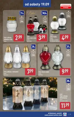 Aldi - gazetka promocyjna Światełko pamięci od soboty 12.09 do soboty 12.09 - strona 5