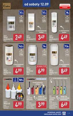 Aldi - gazetka promocyjna Światełko pamięci od soboty 12.09 do soboty 12.09 - strona 9