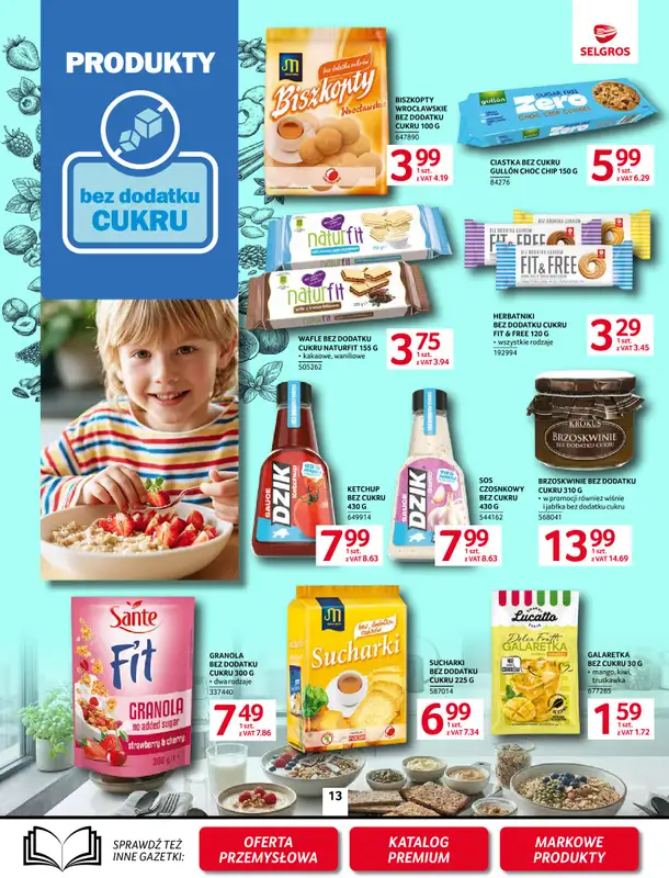 Selgros - gazetka promocyjna Oferta spożywcza od czwartku 10.09 do środy 23.09 - strona 13