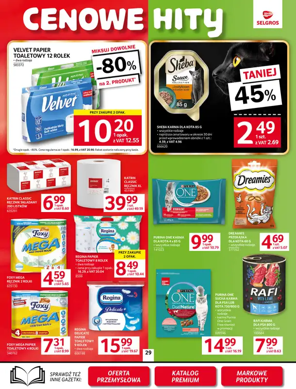 Selgros - gazetka promocyjna Oferta spożywcza od czwartku 10.09 do środy 23.09 - strona 29