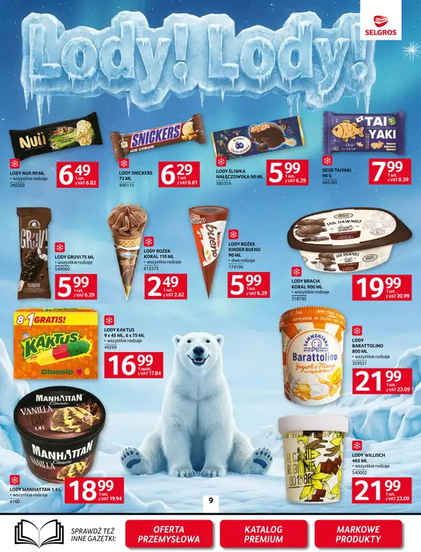 Selgros - gazetka promocyjna Oferta spożywcza od czwartku 10.09 do środy 23.09 - strona 9