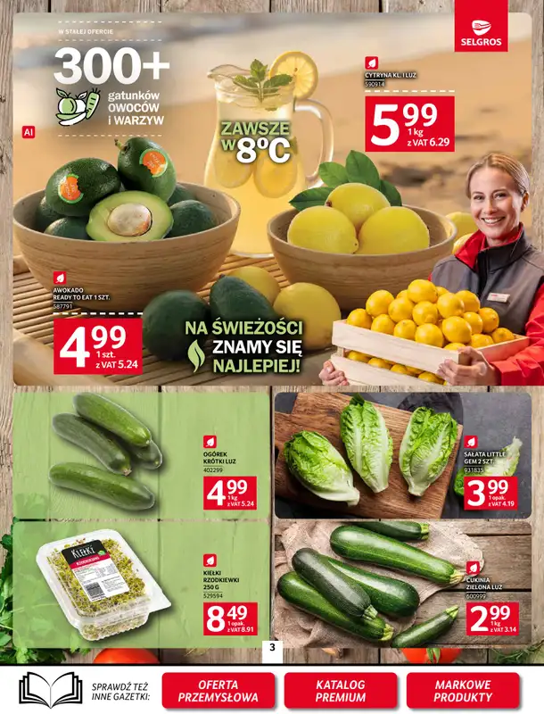 Selgros - gazetka promocyjna Oferta spożywcza od czwartku 10.09 do środy 23.09 - strona 3