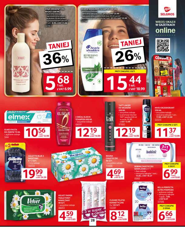 Selgros - gazetka promocyjna Oferta spożywcza od czwartku 10.09 do środy 23.09 - strona 28