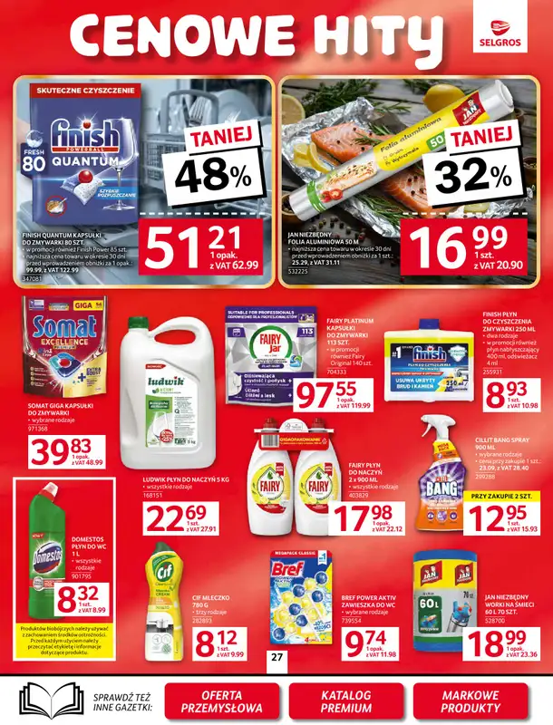 Selgros - gazetka promocyjna Oferta spożywcza od czwartku 10.09 do środy 23.09 - strona 27