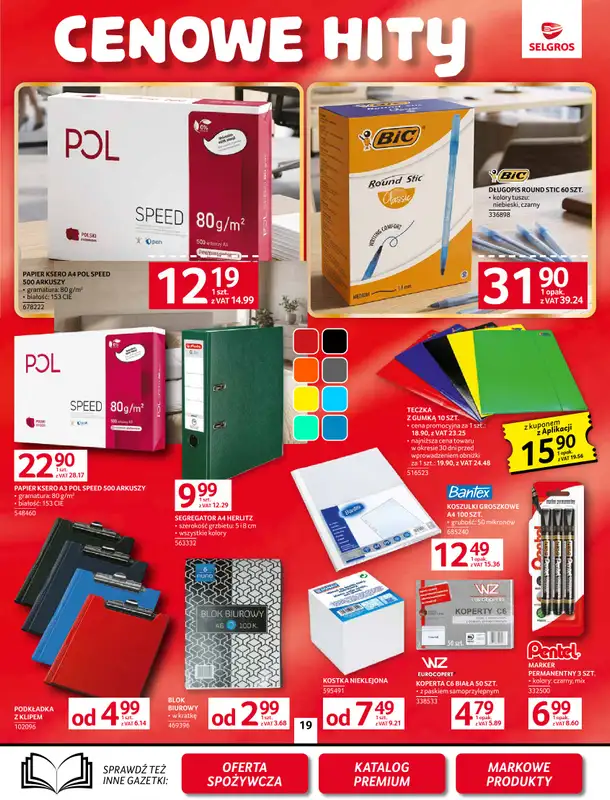 Selgros - gazetka promocyjna Oferta przemysłowa od czwartku 10.09 do środy 23.09 - strona 21