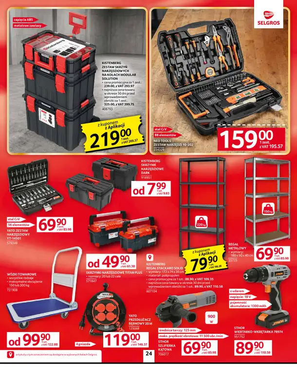 Selgros - gazetka promocyjna Oferta przemysłowa od czwartku 10.09 do środy 23.09 - strona 26