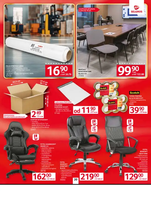 Selgros - gazetka promocyjna Oferta przemysłowa od czwartku 10.09 do środy 23.09 - strona 22