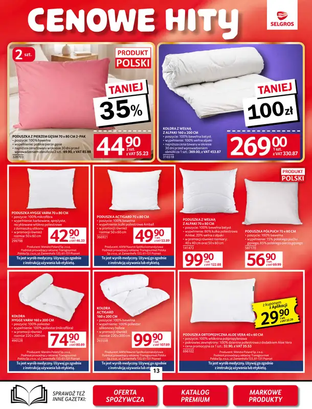 Selgros - gazetka promocyjna Oferta przemysłowa od czwartku 10.09 do środy 23.09 - strona 15