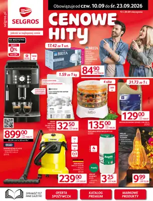 Selgros - gazetka promocyjna Oferta przemysłowa od czwartku 10.09 do środy 23.09