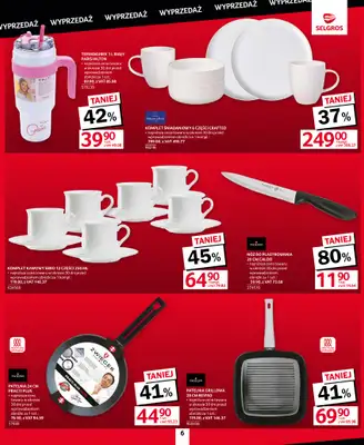 Selgros - gazetka promocyjna Totalna wyprzedaż od czwartku 10.09 do środy 23.09 - strona 6