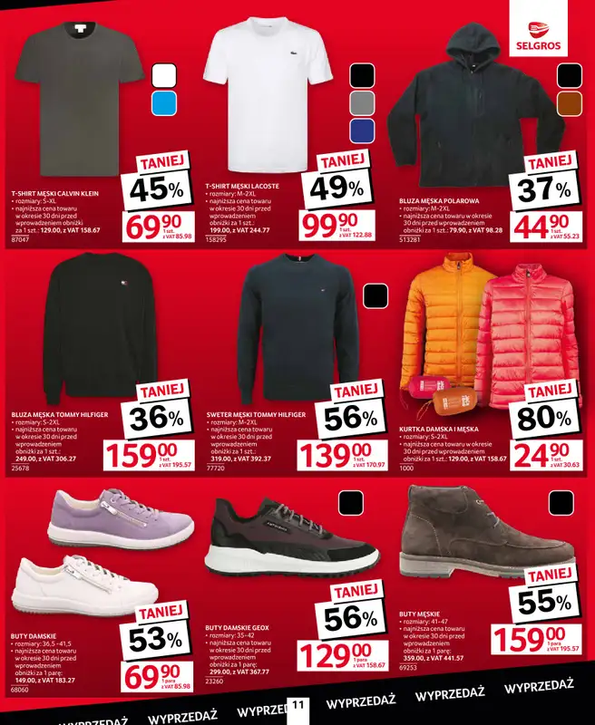 Selgros - gazetka promocyjna Totalna wyprzedaż od czwartku 10.09 do środy 23.09 - strona 11