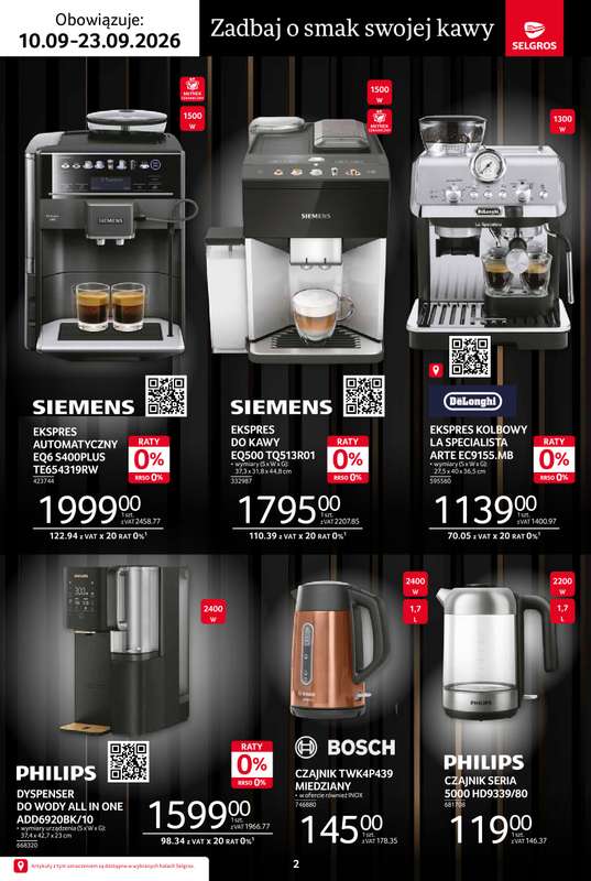 Selgros - gazetka promocyjna Katalog premium od czwartku 10.09 do środy 23.09 - strona 2