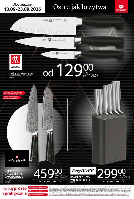 Selgros - gazetka promocyjna Katalog premium od czwartku 10.09 do środy 23.09 - strona 5