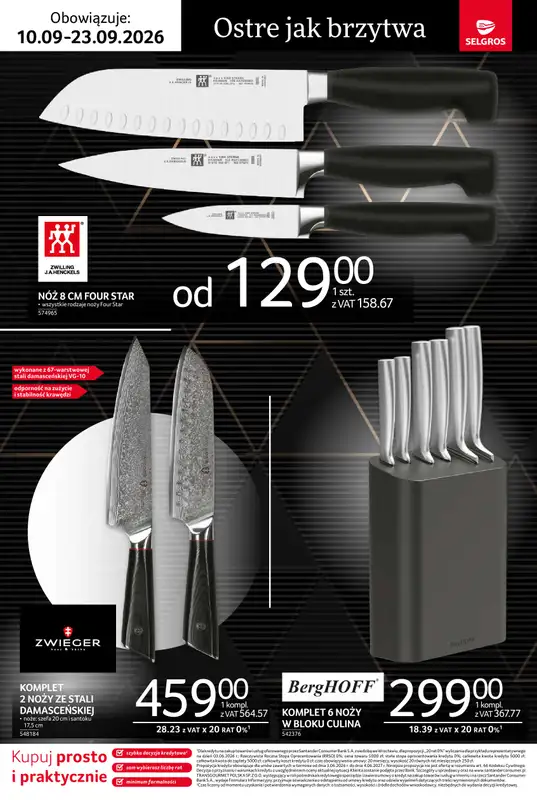 Selgros - gazetka promocyjna Katalog premium od czwartku 10.09 do środy 23.09 - strona 5