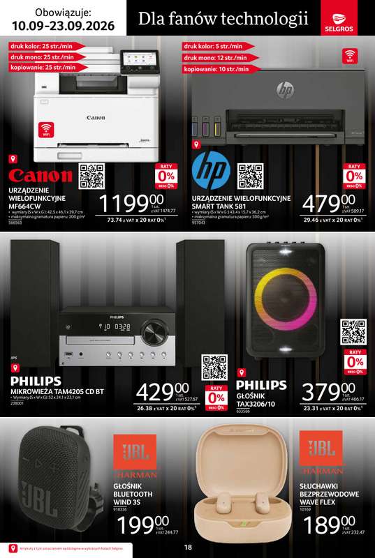 Selgros - gazetka promocyjna Katalog premium od czwartku 10.09 do środy 23.09 - strona 18