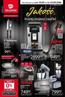 Selgros - gazetka promocyjna Katalog premium od czwartku 10.09 do środy 23.09