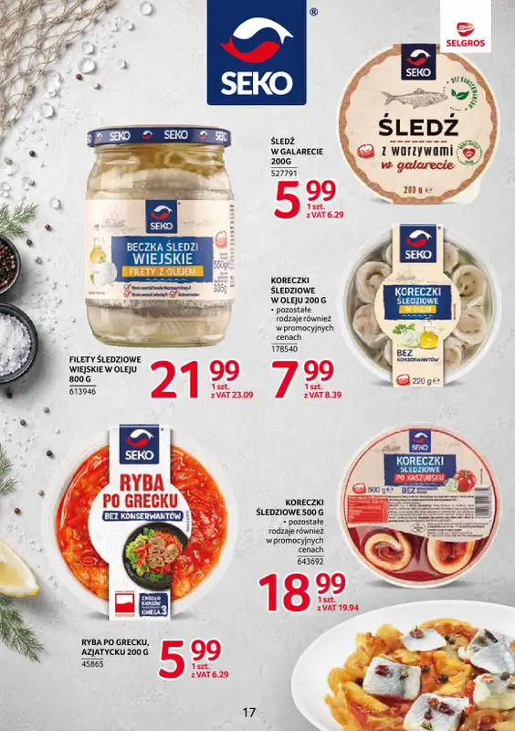 Selgros - gazetka promocyjna Katalog Markowe Produkty od czwartku 10.09 do środy 23.09 - strona 17