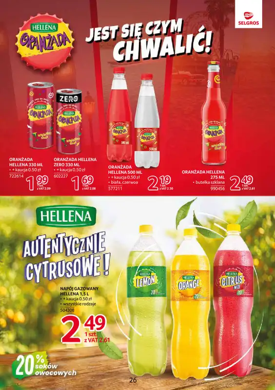 Selgros - gazetka promocyjna Katalog Markowe Produkty od czwartku 10.09 do środy 23.09 - strona 26