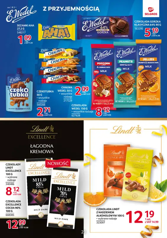 Selgros - gazetka promocyjna Katalog Markowe Produkty od czwartku 10.09 do środy 23.09 - strona 23