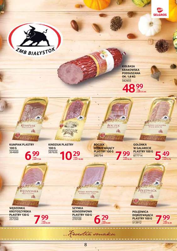 Selgros - gazetka promocyjna Katalog Markowe Produkty od czwartku 10.09 do środy 23.09 - strona 8