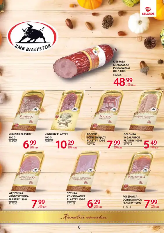 Selgros - gazetka promocyjna Katalog Markowe Produkty od czwartku 10.09 do środy 23.09 - strona 8