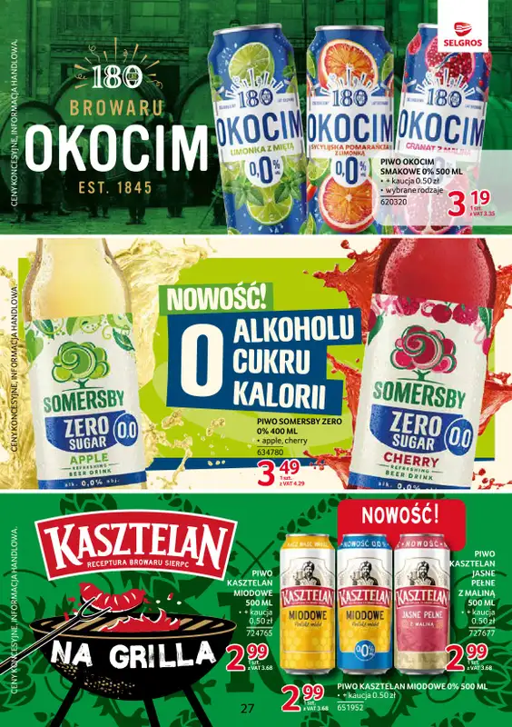 Selgros - gazetka promocyjna Katalog Markowe Produkty od czwartku 10.09 do środy 23.09 - strona 27
