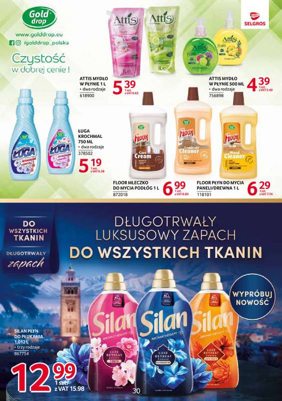 Selgros - gazetka promocyjna Katalog Markowe Produkty od czwartku 10.09 do środy 23.09 - strona 30
