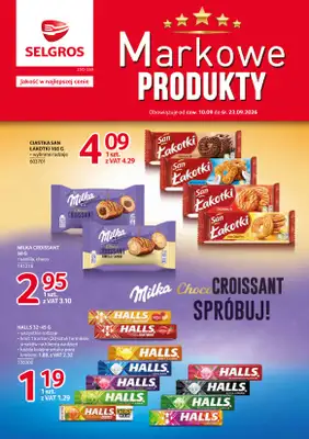 Selgros - gazetka promocyjna Katalog Markowe Produkty od czwartku 10.09 do środy 23.09