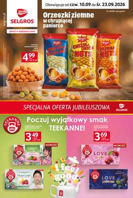 Selgros - gazetka promocyjna Specjalna Oferta Jubileuszowa od czwartku 10.09 do środy 23.09