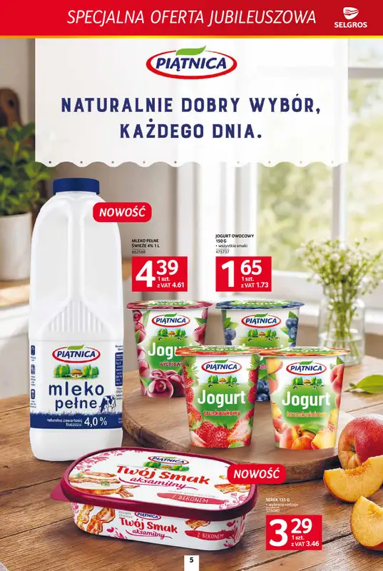 Selgros - gazetka promocyjna Specjalna Oferta Jubileuszowa od czwartku 10.09 do środy 23.09 - strona 5