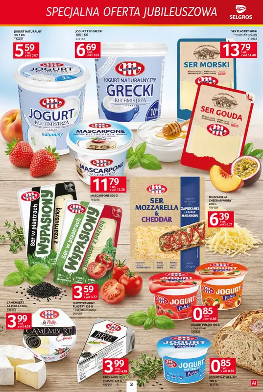 Selgros - gazetka promocyjna Specjalna Oferta Jubileuszowa od czwartku 10.09 do środy 23.09 - strona 3