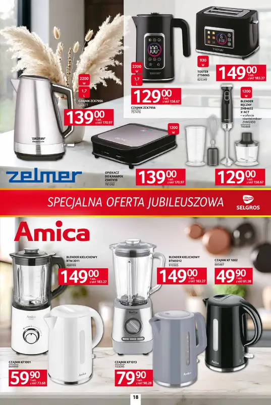 Selgros - gazetka promocyjna Specjalna Oferta Jubileuszowa od czwartku 10.09 do środy 23.09 - strona 18